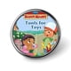 thumbnail image 1 of Manny Manitas-Theme Round Button Badge: Premium Metal Construction, Ideal for High-End Events 2.8 cm, 1 of 6