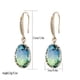 thumbnail image 4 of Stunning Temperament Tourmaline Oval Gemstone Pendant Earrings for Women and Girls - Sparkling and Elegant Jewelry, 4 of 4
