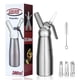 thumbnail image 1 of Dispensador de crema batida Kupadio de aluminio 500 ml con 3 boquillas, 1 of 9