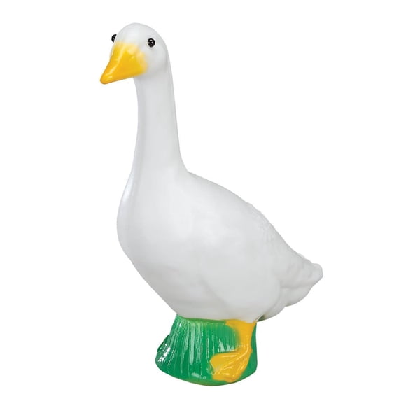 Estatua de ganso de escritorio Gaggleville de Fox Valley Traders, 18 cm de alto