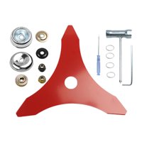 Magideal - 15 Piezas De Cuchillas De Disco Para Desbrozadora, Cortadora De Césped, Cortadora De Césped, Recortadora, Material De Hierro Universal, Adecuado Para