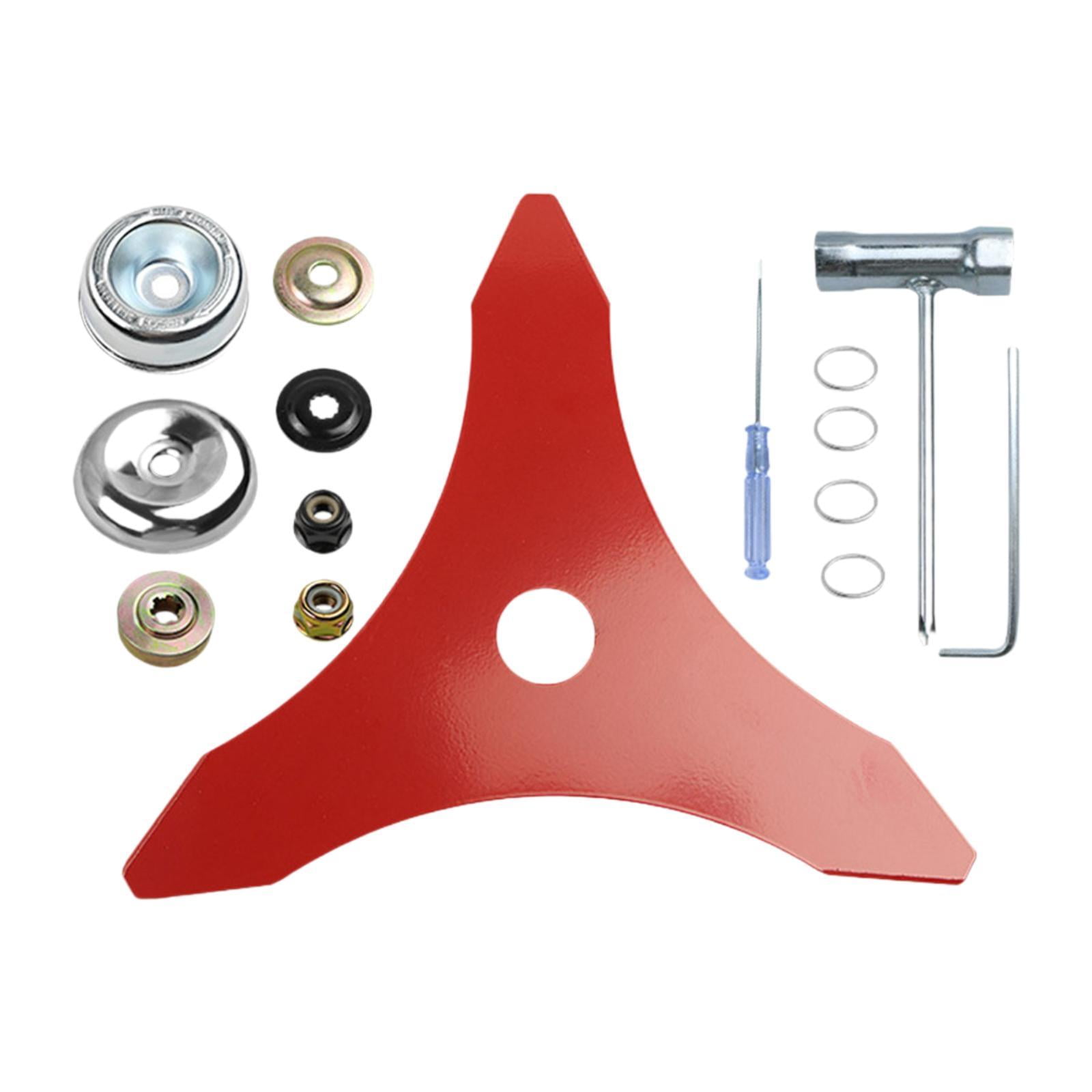 Magideal - 15 Piezas De Cuchillas De Disco Para Desbrozadora, Cortadora De Césped, Cortadora De Césped, Recortadora, Material De Hierro Universal, Adecuado Para