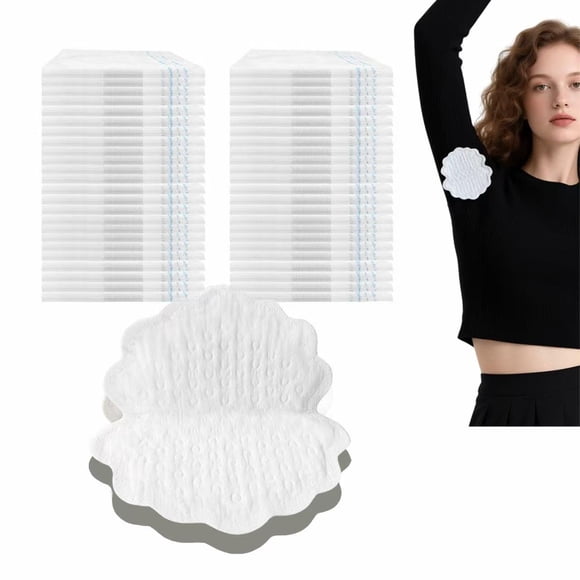 Almohadillas Antitranspirantes para Axila Sloewui 60 unidades Blancas Desechables