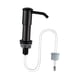 thumbnail image 1 of Dispensador De Jabón Para Fregadero Integrado Con Kits De Tubos De Extensión Para Baño, Recipiente De Bricolaje, Color Negro, 1 of 5