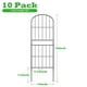 thumbnail image 2 of Cerca decorativa para jardín OUSHENG, paquete de 10, metal resistente al óxido, 2 of 6