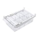 thumbnail image 5 of Nevera Cajón Organizador Caja de Almacenamiento Transparente Extraíble Reutilizable Cocina Contenedores de Almacenamiento Extensibles Refrigerador Org 8 rejillas, 5 of 5