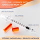 thumbnail image 2 of Jeringa De 1 Ml Cc Con Aguja 30 G 8 Mm Paquete De 25, 2 of 6
