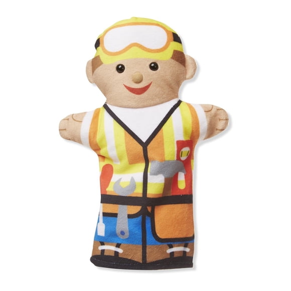 Hand Puppets Melissa & Doug Jolly Helpers, juego de 4 niños o más