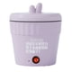 thumbnail image 1 of Olla De Cocina Eléctrica Antiadherente Con Tapa Visible Para Sopa De Albóndigas De Huevo Violeta 1,5 L, 1 of 5