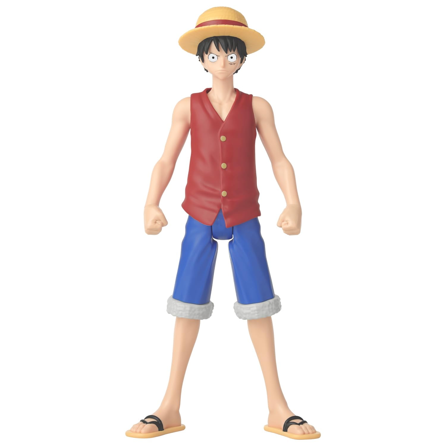Figura De Acción Anime Heroes Mega One Piece Monkey D. Luffy 30 Cm