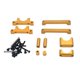 thumbnail image 4 of 1:18 Piezas De Repuesto Del Chasis Del Maletero Del Coche RC Para Wltoys A949 A959 A969 Dorado, 4 of 5