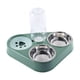 thumbnail image 3 of Comedero automático para mascotas, dispensador de agua, portátil y desmontable para el hogar, comedero para gatos, cuenco de comida para perros pequeñ Verde, 3 of 5