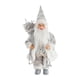 thumbnail image 3 of Figura De Papá Noel Navideño Para Mesa, Chimenea O Escritorio. Sostén La Campana Plateada., 3 of 5