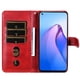 thumbnail image 5 of Funda con Cremallera para OPPO Reno 8 5G, Carcasa Cartera de Cuero PU con Soporte y Tarjetero, 5 of 6