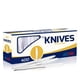 thumbnail image 1 of Cuchillos desechables de plástico BluShine extra pesados x400, 1 of 5