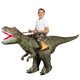 thumbnail image 1 of Disfraz inflable Spooktacular Creations T-Rex para niños, color verde, 1 of 7