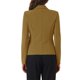 thumbnail image 3 of INSPIRE CHIC Blazer de trabajo para mujer con solapa, chaqueta de manga larga, mostaza XS, 3 of 6