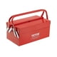 thumbnail image 1 of Caja de herramientas VEVOR Metal de 2 niveles, 3 bandejas, 14 pulgadas, con asa y cierre, roja, 1 of 3