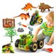 thumbnail image 1 of Set De Construcción Captura Dinosaurios Hanye 118 Pcs Juguete, 1 of 7