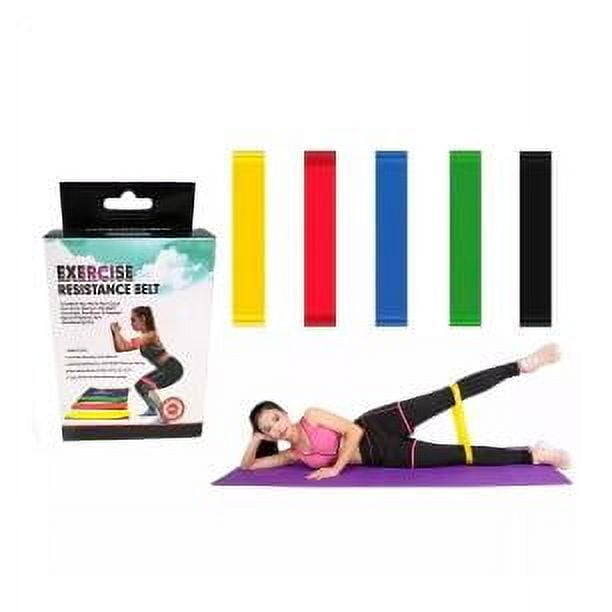 Bandas Elásticas De Resistencia 5 Unidades + Bolso Fitness PA-K1E1
