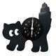 thumbnail image 2 of Reloj De Pared Con Dise?o De Gato Negro De Dibujos Animados, Bonito Adorno Para El Hogar, Cocina, Dormitorio Y Sala De Estar., 2 of 5