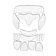 thumbnail image 1 of Pad Parches Antiarrugas Faciales Reutilizables Para Frente Líneas Finas Mejilla, 1 of 5