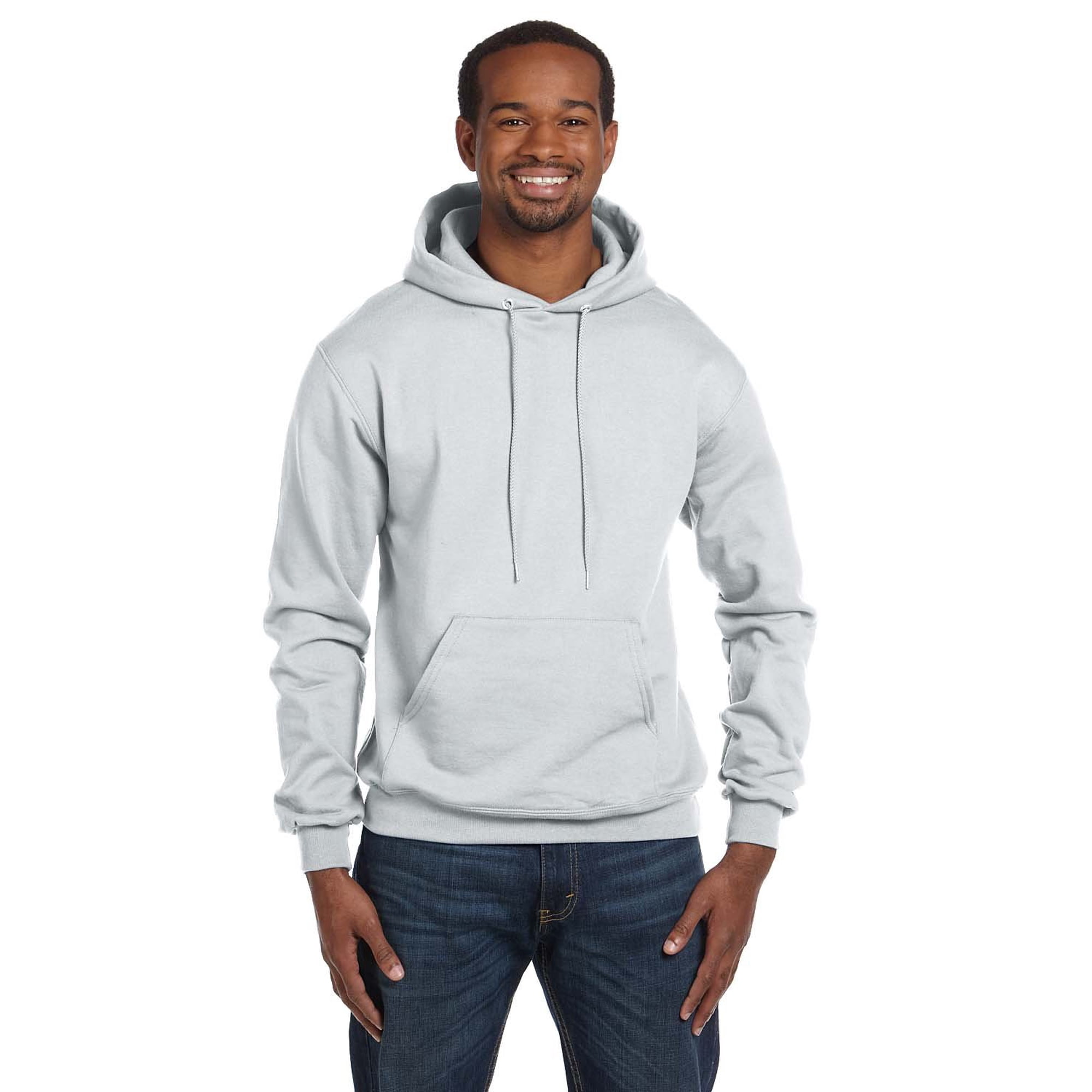 Sudadera Con Capucha Champion Para Hombre Silver Grey Xxl