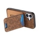 thumbnail image 5 of Funda Billetera con Soporte para iPhone 16 Protector Delgado Marrón, 5 of 6