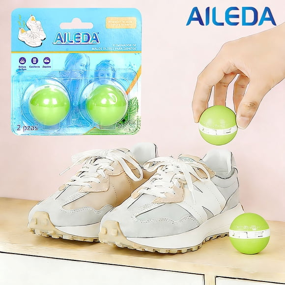 Aromatizador Eliminador De Olores Zapatos/botas 2 Pzas olor a menta