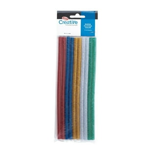 Creative - Barras De Silicona Glitter 20X0.7Cms 10Un