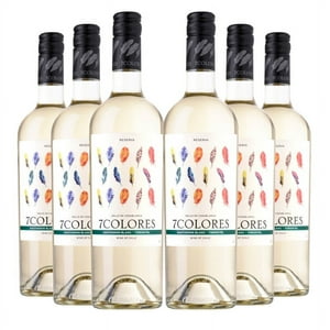 7 Colores - 6 Vinos Reserva Sauvignon Blanc, 750 Ml, 12.5%