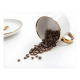 thumbnail image 3 of Juego de 4 tazas y platos de porcelana con borde d... Blanca, 3 of 3