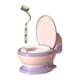 thumbnail image 4 of Orinal De Entrenamiento Para Ir Al Baño Tamaño Compacto Orinal Antideslizante Asiento Para Bebés De 0 A 7 Años Anillo De Asiento De PVC Rosa, 4 of 5