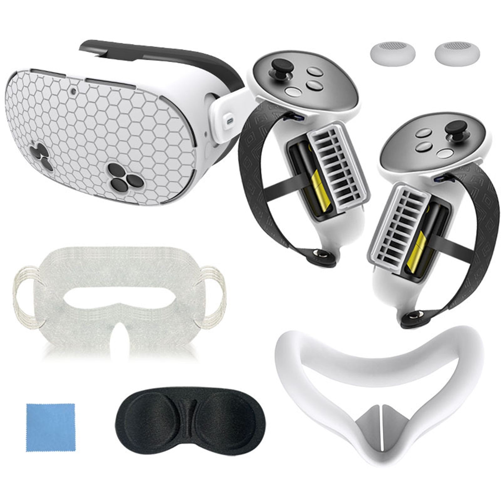 Set De Accesorios Protectores De Silicona Aaronmei Para Meta Quest 3s