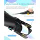 thumbnail image 2 of Aletas de snorkel Greatever, cortas y ajustables para viaje, 2 of 3