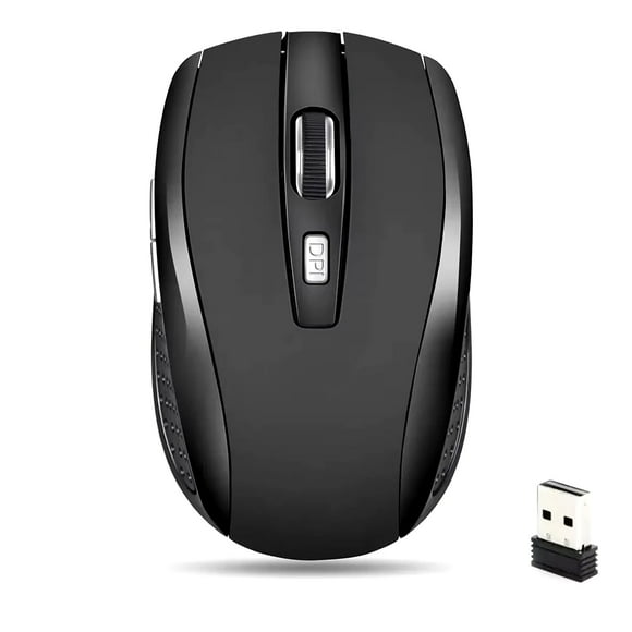 Mouse Inalámbrico Ergonómico 2.4Ghz Dpi ajustable