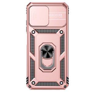 Estuche Gangxun Para Samsung Galaxy A03S, Soporte Giratorio 360°, Estilo Mecánico Y Magnético