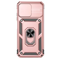 Estuche Gangxun Para Samsung Galaxy A03S, Soporte Giratorio 360°, Estilo Mecánico Y Magnético