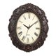 thumbnail image 3 of 14 '' Reloj De Pared Decorativo Reloj De Pared Silencioso Y Movimiento De Cuarzo De Tictón Negro Cobre Negro, 3 of 5
