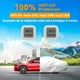 thumbnail image 2 of Carpa Para Auto Funda Impermeable Cubre Auto Proteccion Sol Lluvia Polvo Funda Protectora Exterior Talla L Universal FIGOIMPORT, 2 of 8