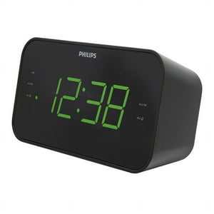 Philips - Radio Reloj Negro Bdstar3306