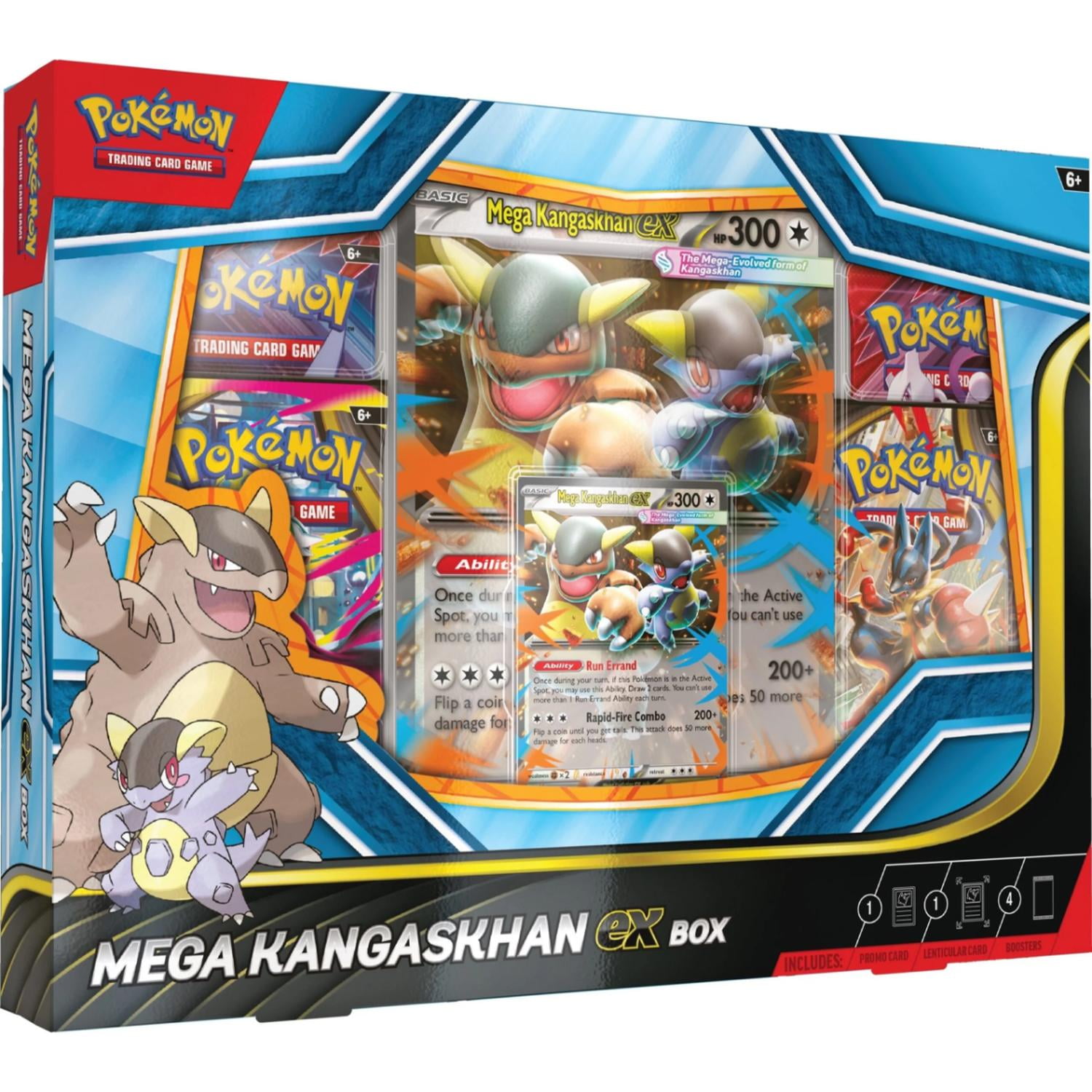 Pokémon - Cartas Pokemon Mega Kangaskhan Ex Box Español