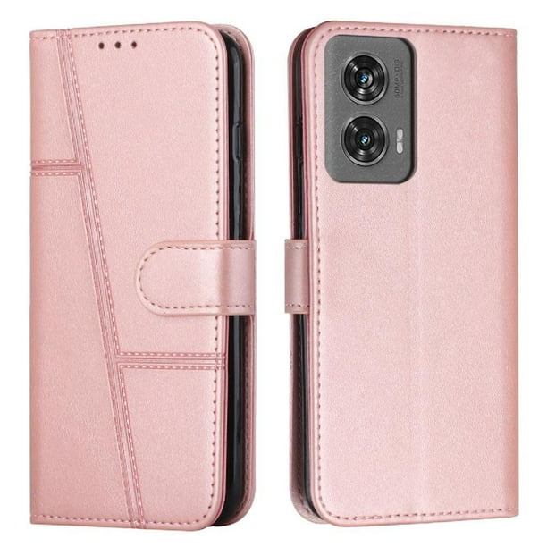 Funda Flip Para Motorola Moto Edge 50 Fusion 5g – Carcasa Delgada Y Resistente A Impactos Con Soporte Para Uso Diario Y Profesional