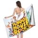 thumbnail image 4 of Schoolhouse Rock Toalla de playa de secado rápido con diseño temático, regalo para mujeres y niñas, ideal para cumpleaños, fans, amantes de la música, uso en la playa o al aire libre, 78 × 160 cm, 4 of 6