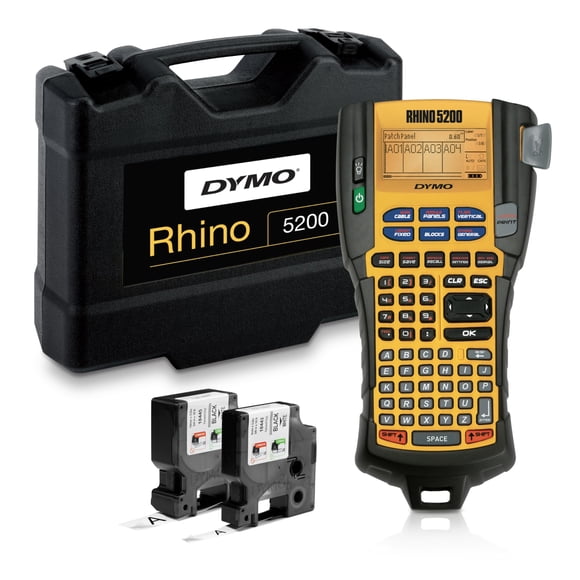 Rotuladora DYMO Industrial RhinoPro 5200 con funda de transporte