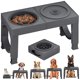 thumbnail image 1 of Comedero Elevado para Perros XiaZ Ajustable en 5 Alturas 8/23/27/31/35 cm, 1 of 9
