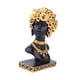 thumbnail image 4 of Estatua De Mujer Africana, Figura De Busto De Se?ora Creativa Para Decoración Del Hogar, Sala De Estar, Estilo C, Negro, 4 of 5