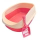 thumbnail image 1 of Arenero para Gatos con Borde Desmontable – Rosado L, 1 of 2
