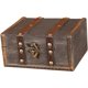 thumbnail image 1 of Cofre del tesoro, caja de dinero, antiguo organizador de joyas hecho a mano, cofre del tesoro, caja de almacenamiento para recuerdos, regalo, juguete, dinero para adultos, 1 of 7