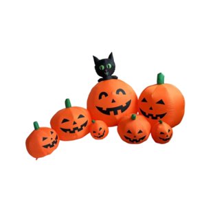Magideal - Decoración Inflable De Calabaza De Halloween Versátil De 2,3 M Para Fiestas En Interiores